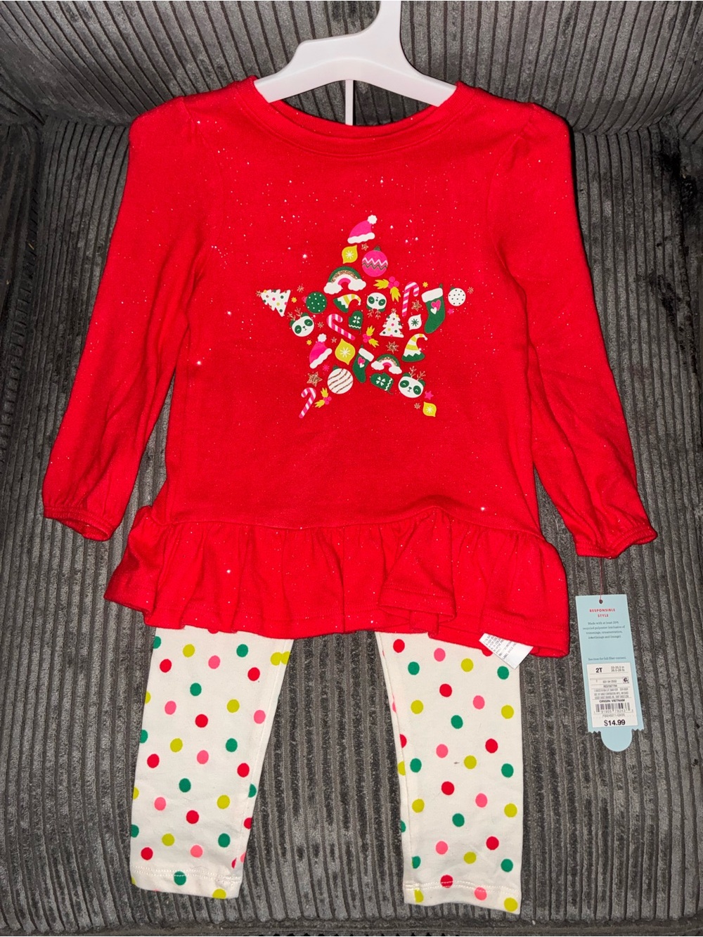 Target Red Men Sweater (Visible Red Accent)